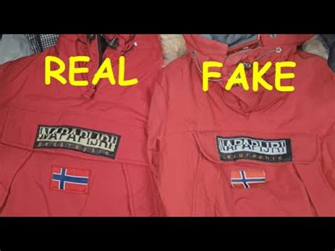 napapijri fake vs real